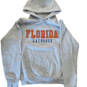 Girls Gotta Play Florida Lacrosse Hoodie ash