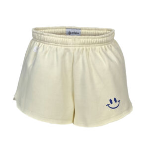 smiley-sweat-pant-shorts-front-yellow