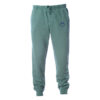 smiley-sweatpants-alpine-green